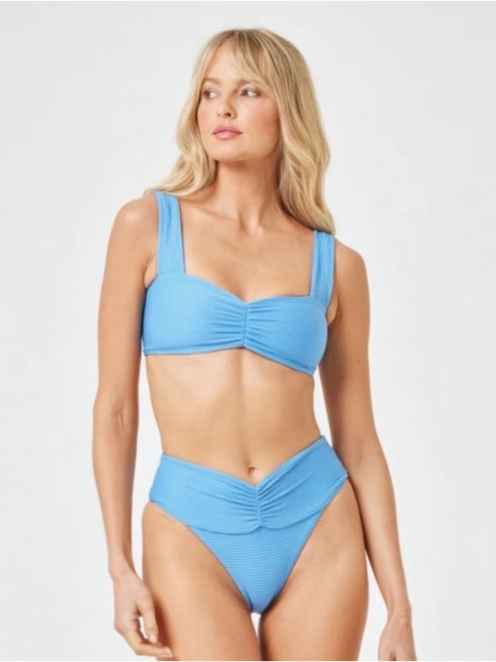 L*Space Marlee Ribbed Bikini Top